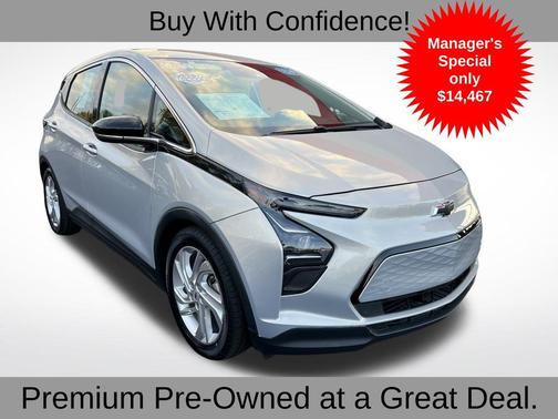 Silver Flare Metallic 2022 Chevrolet Bolt EV FWD 1LT