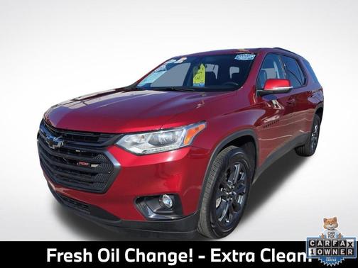 Cajun Red Tintcoat 2021 Chevrolet Traverse RS
