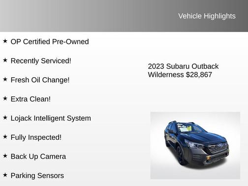 2023 Subaru Outback Wilderness