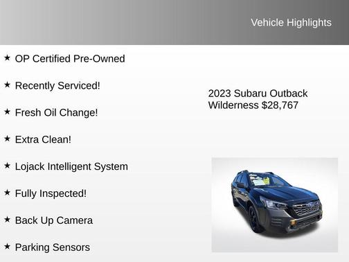 2023 Subaru Outback Wilderness