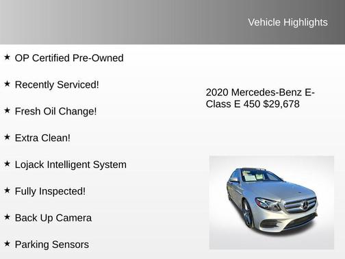 Iridium Silver Metallic 2020 Mercedes-Benz E-Class 4MATIC