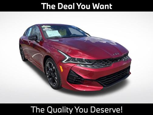 Passion Red 2024 Kia K5 GT-Line