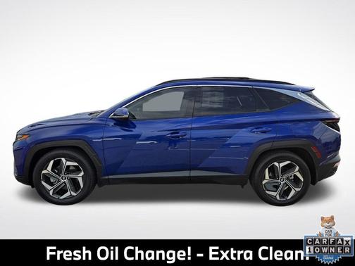 Intense Blue 2022 Hyundai TUCSON Limited