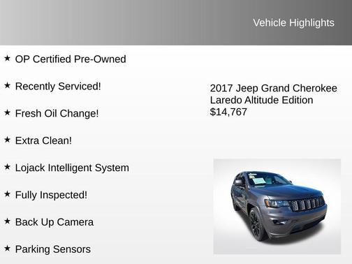 2017 Jeep Grand Cherokee Altitude