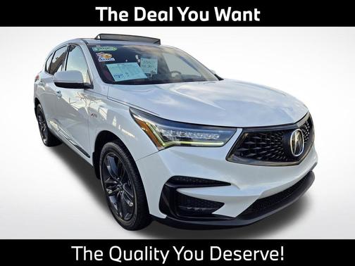 Platinum White Pearl 2021 Acura RDX A-Spec