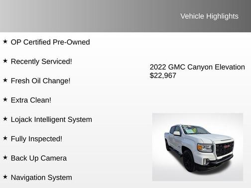 2022 GMC Canyon Elevation