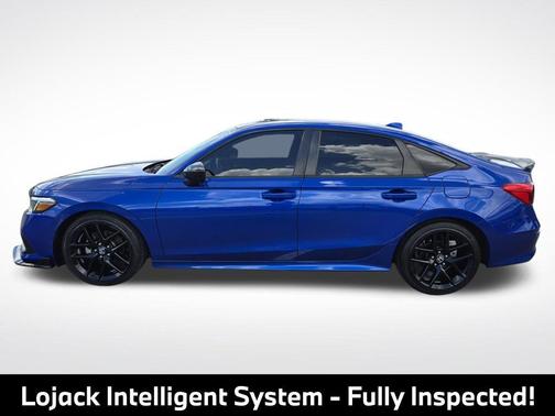 Aegean Blue Metallic 2023 Honda Civic Sport