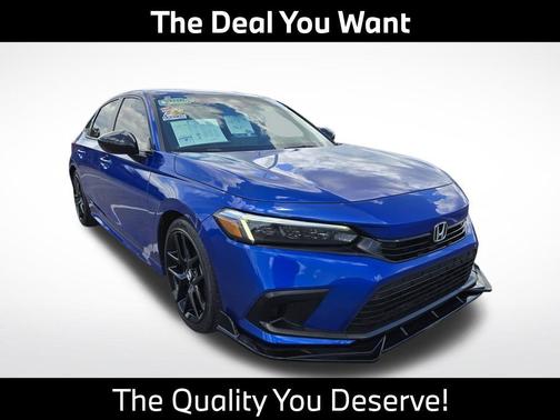 Aegean Blue Metallic 2023 Honda Civic Sport