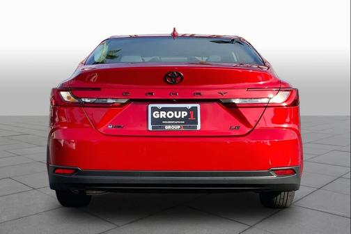 Supersonic Red 2025 Toyota Camry LE