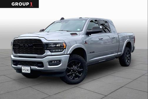 Billet Silver Metallic Clearcoat 2022 RAM 2500 Limited Mega Cab 4x4 6'4' Box