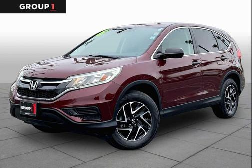 Alabaster Silver Metallic 2016 Honda CR-V SE