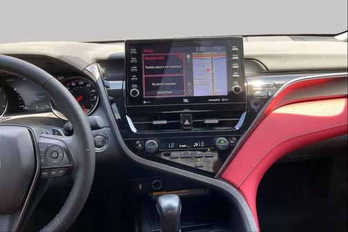 Celestial Silver/Midnight Black Metallic 2021 Toyota Camry XSE