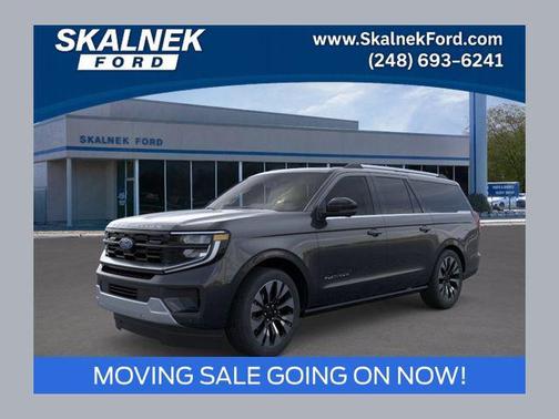Dark Matter Gray Metallic 2026 Ford Expedition Max Platinum