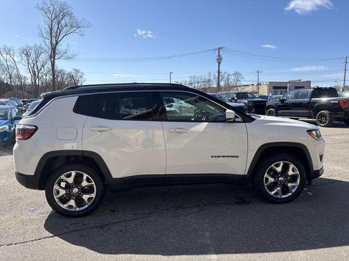 White Clearcoat 2019 Jeep Compass LIMITED