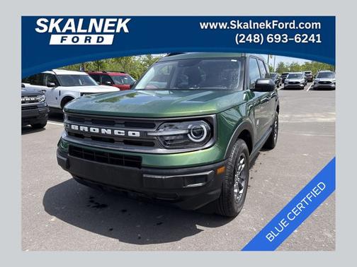 ERUPTION GREEN METALLIC 2023 Ford Bronco Sport BIG BEND