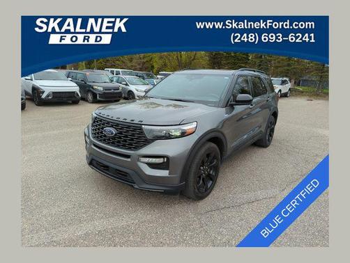CARBONIZED GRAY METALLIC 2023 Ford Explorer ST-LINE