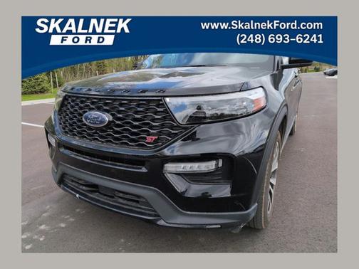 AGATE BLACK METALLIC 2023 Ford Explorer ST