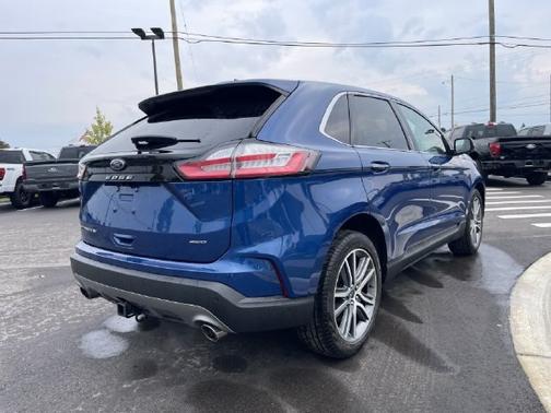 ATLAS BLUE 2022 Ford Edge TITANIUM
