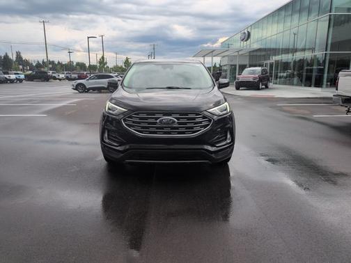 AGATE BLACK METALLIC 2021 Ford Edge SEL