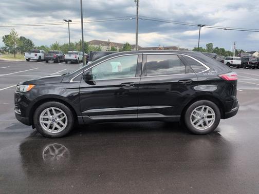 AGATE BLACK METALLIC 2021 Ford Edge SEL