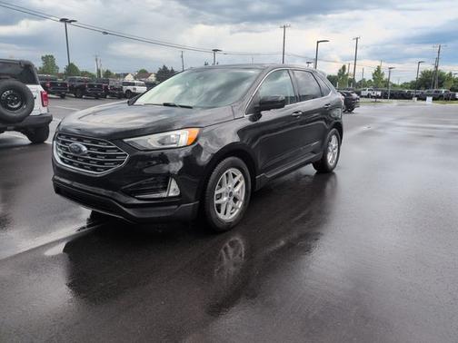 AGATE BLACK METALLIC 2021 Ford Edge SEL