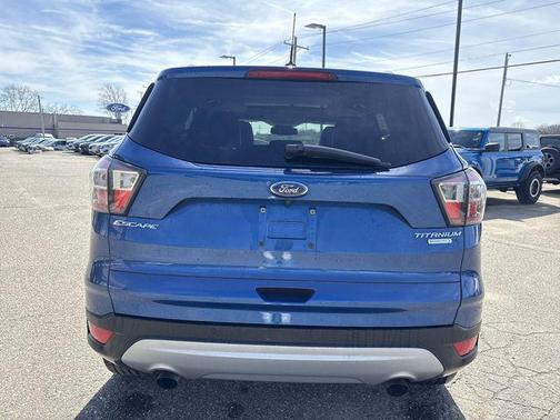 Lightning Blue 2017 Ford Escape Titanium