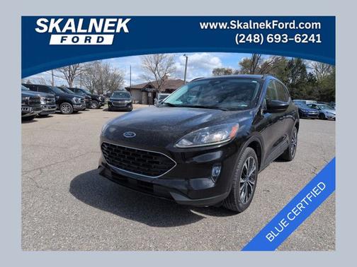 AGATE BLACK METALLIC 2021 Ford Escape SEL