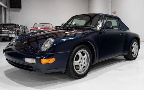Ocean Blue Metallic 1997 Porsche 911 911 Carrera Cabriolet