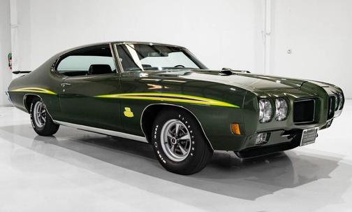 Pepper Green 1970 Pontiac GTO Judge Hardtop Coupe