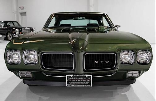 Pepper Green 1970 Pontiac GTO Judge Hardtop Coupe