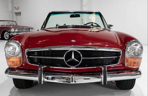 Red 1970 Mercedes-Benz SL-Class 280 SL Roadster