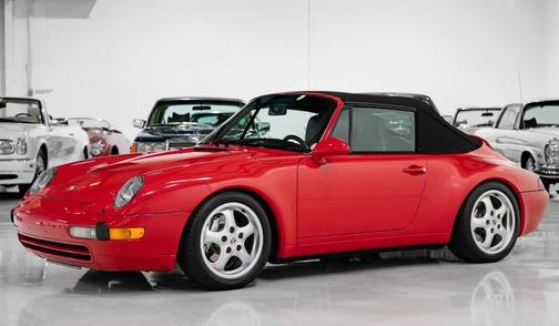Guards Red 1997 Porsche 911 911 Carrera Cabriolet