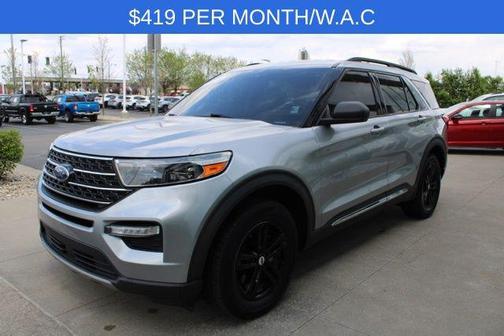 Iconic Silver Metallic 2020 Ford Explorer XLT