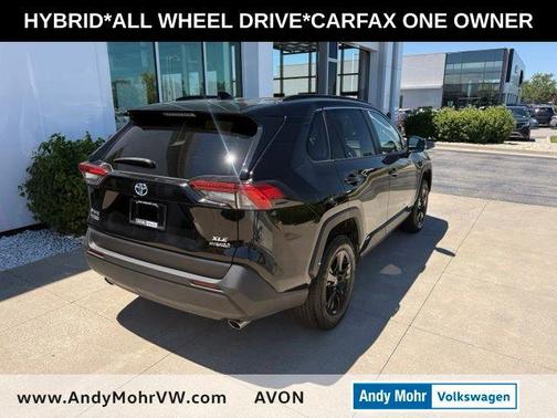 Midnight Black Metallic 2024 Toyota RAV4 Hybrid XLE