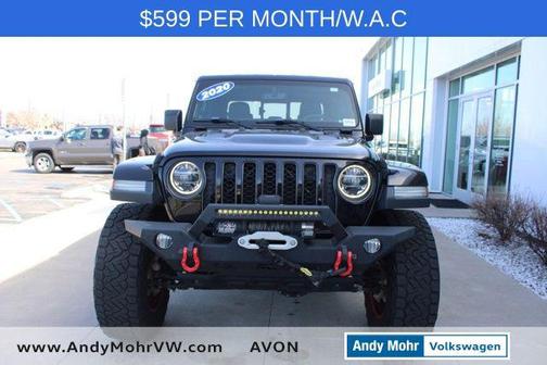 Black Clearcoat 2020 Jeep Gladiator Rubicon