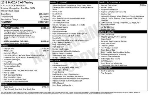 2013 Mazda CX-5 Touring