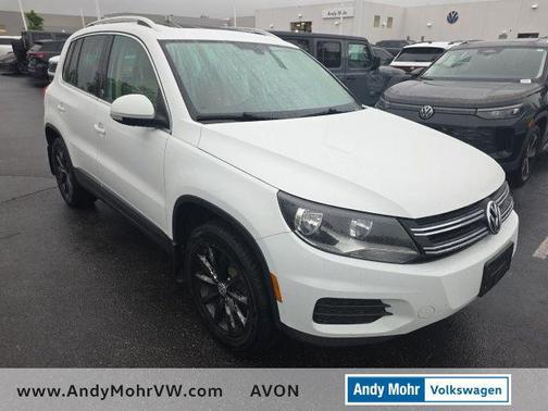 Pure White 2017 Volkswagen Tiguan 2.0T Wolfsburg Edition