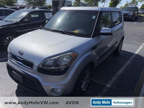Bright Silver 2012 Kia Soul +