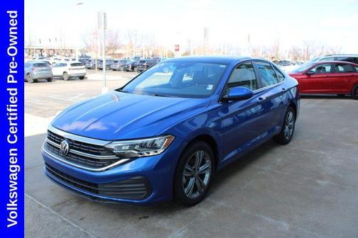 Rising Blue Metallic 2024 Volkswagen Jetta 1.5T SE