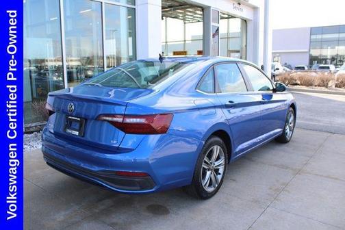 Rising Blue Metallic 2024 Volkswagen Jetta 1.5T SE