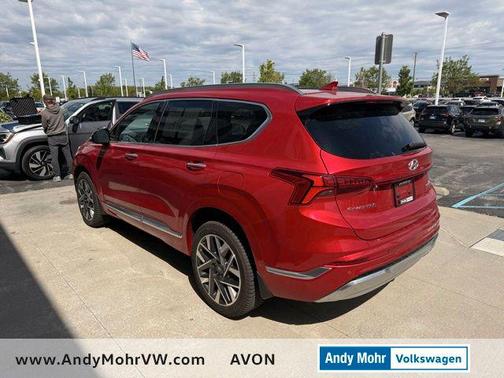 Calypso Red 2022 Hyundai SANTA FE Calligraphy