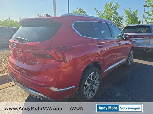 Calypso Red 2022 Hyundai SANTA FE Calligraphy