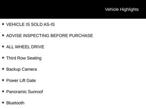 Carbon Black Metallic 2011 Buick Enclave 2XL