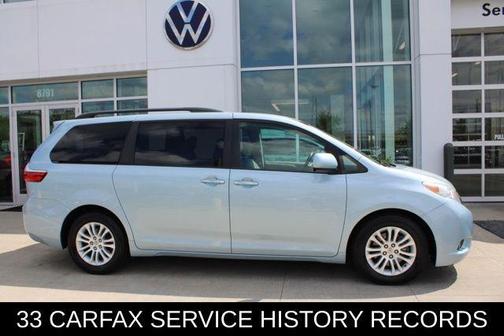 Sky Blue Pearl 2015 Toyota Sienna XLE