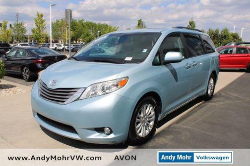 Sky Blue Pearl 2015 Toyota Sienna XLE
