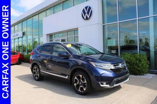 Obsidian Blue Pearl 2018 Honda CR-V Touring