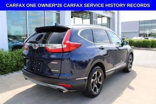 Obsidian Blue Pearl 2018 Honda CR-V Touring