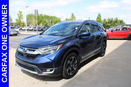 Obsidian Blue Pearl 2018 Honda CR-V Touring