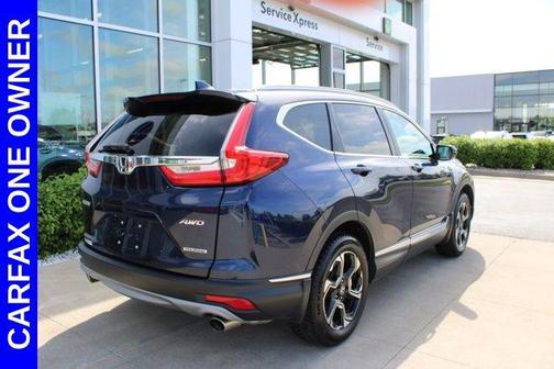 Obsidian Blue Pearl 2018 Honda CR-V Touring
