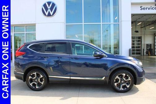 Obsidian Blue Pearl 2018 Honda CR-V Touring